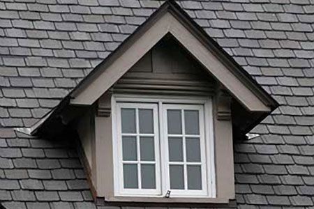 Dormer windows add light and living space to a roof’s slope. See our pictures that show a variety of style and design ideas. Cottage Dormer, Dormer Window Seat, Dorma Windows, Dormer Window Ideas, Victorian House Exterior, Dormer Ideas, Wm Logo, Queen Anne Victorian House, Light And Living