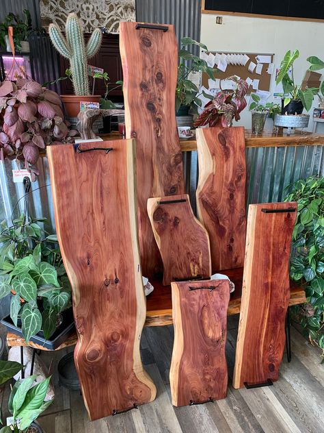 Live edge wood projects