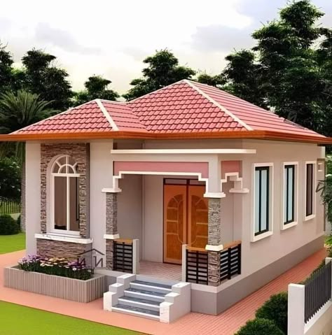 Home Outer Design, Affordable House Design, Small House Blueprints, Bungalow Style House, House Balcony Design, Small House Design Exterior, Best Modern House Design, Bungalow Style House Plans, Affordable House Plans