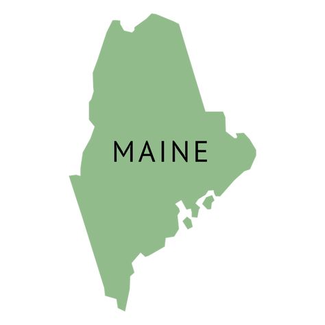 Map Png, Current Aesthetic, State Flowers, Maine Map, Map Signs, Maine State, State Of Maine, Material Design Background, State Signs