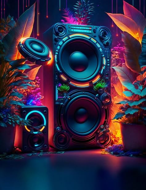 Speaker Wallpaper, System Wallpaper, Anime Picture Hd, Dj Images Hd, Dj Sound, Pop Illustration, Graphic Design Brochure, Tree Of Life Art, Music Speakers