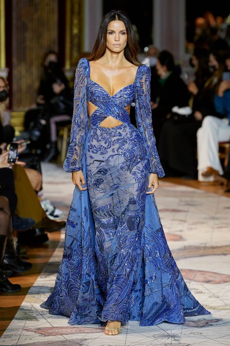 Dreamy Dress Fairy Tales, Zuhair Murad Dresses, 2022 Couture, Zuhair Murad Haute Couture, Funny Phone, Collection Couture, Aesthetic Dress, Gareth Pugh, Couture Mode