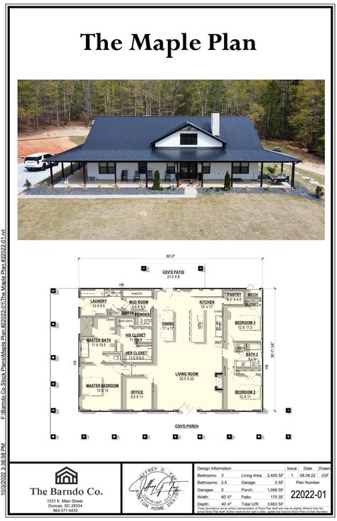 Metal Building House Plans, Barn Homes Floor Plans, Barndominium Plans, Barn Style House Plans, Building Plans House, Barndominium Floor Plans, Plans House, Building House, Ranch House Plans