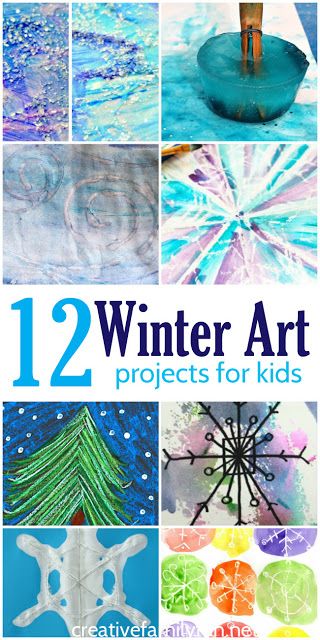 Explore all the sights, sounds, and colors of winter with one of these fun and beautiful winter art projects for kids. You'll want to make them all. #kidart #winter #CreativeFamilyFun Snowflake Art Projects For Kids, Winter Art Projects For Kids, Weihnachten Wallpaper, Snowflake Art, Snowflakes Art, Fantasy Unicorn, Winter Art Projects, Diy Projects Gifts, Winter Activities For Kids