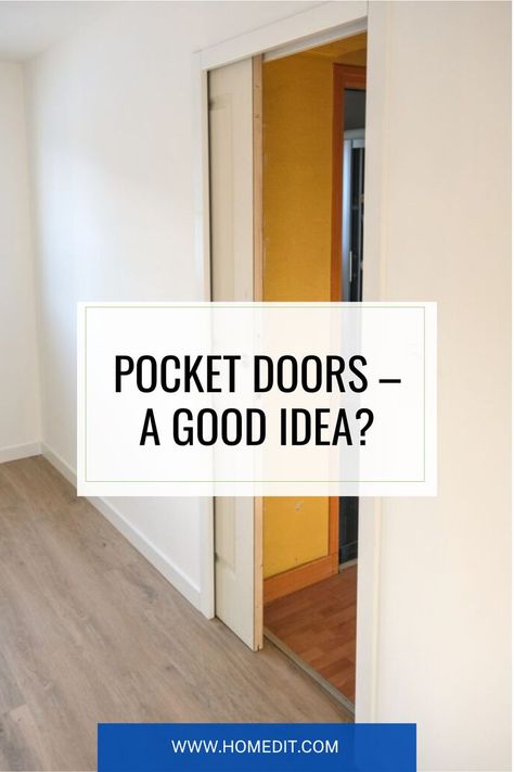 Pocket Doors Ideas, Pocket Door Ideas, Addition To House, Temporary Door, Pocket Door Installation, Room Decor Styles, Home Exterior Design, Doors Ideas, Home Interior Design Ideas