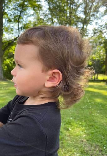 Baby Boy First Haircut, Baby Mullet, Boys First Haircut, Baby Haircuts, Toddler Haircut, Baby Boy Haircut, 1st Haircut, Boy Hair Cuts