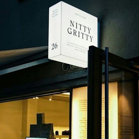 Signage Design Inspiration #Signage  #Design #Ideas #office #retail #outdoor #exterior #entrance #creative #art Display Visual Merchandising, Store Signage, Shop Signage, Sign Board Design, Way Finding, Exterior Signage, Shop Sign Design, Signage Wayfinding, Nitty Gritty