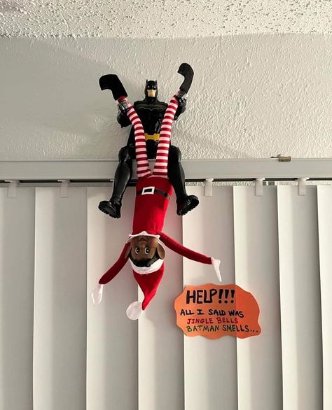 Just Hanging Around Elf, Elf In The Shelf Ideas, Lost Childhood, Elf Idea, Elf Ideas Easy, Elf On The Shelf Idea, Elf Of The Shelf, Funny Elf On The Shelf, Easy Elf On The Shelf