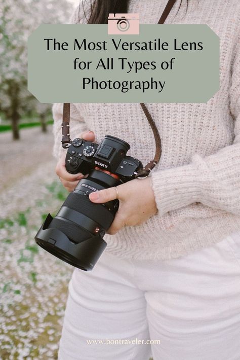 The Most Versatile Lens for All Types of Photography - Bon Traveler Canon Camera Tips, Digital Photography Lessons, Camera Ideas, Photography Lenses, Travel Camera, Indoor Photography, Travel Photography Tips, Photo Fun, Photography Basics