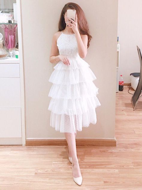 White Organza Frocks For Women, Elegant White Dress Classy Chic Formal, Chiffon Frocks For Women, Organza Frocks For Women, Organza Frocks, Bday Dresses, Kids Fancy Dress, White Frock, My 18th Birthday