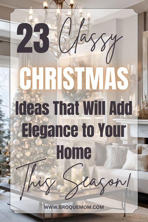 23 Classy Christmas Ideas That Will Transform Your Space White Elegant Christmas Decor, Ideas For Decorating For Christmas, Elegant Xmas Decor, Decorating Wall Sconces For Christmas, Simple Holiday Decor Christmas, Simple Classy Christmas Decorations, Modern Glam Christmas Decor, Elegant Christmas Mantle Decor Ideas, Easy Christmas Decorating Ideas