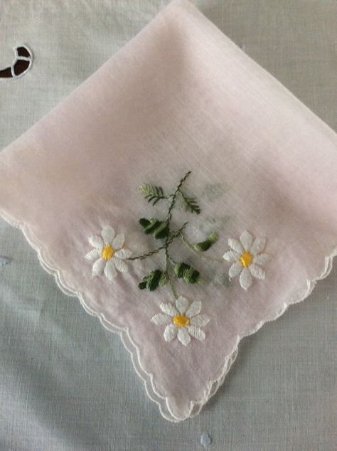 A personal favorite from my Etsy shop https://www.etsy.com/listing/603510803/vintage-madeira-embroidered-light-pink Handkerchief Design, Handkerchief Embroidery, Embroidery Napkins, Basic Hand Embroidery Stitches, Clothes Embroidery Diy, Simple Hand Embroidery Patterns, Needlepoint Pillow, Diy Embroidery Designs, Hand Embroidery Patterns Flowers