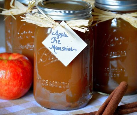 Apple Cider Moonshine, Apple Pie Moonshine Drinks, Apple Pie Moonshine Recipes, Apple Pie Moonshine Recipe, Moonshine Cocktails, Moonshine Recipe, Apple Pie Moonshine, Moonshine Recipes, Mixed Drinks Alcohol