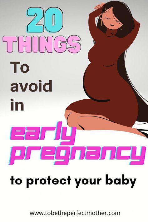 In this article you will read 20 things to avoid in early pregnancy to protect your baby and to have a healthy pregnancy. Every woman will rejoice when she hear about her pregnancy, especially if she has her first pregnancy. She will be very excited and feel great joy for the child who will come Early Pregnancy Outfits, Hiding Pregnancy, Pregnancy Chart, Pregnancy Announcement To Parents, Early Stages Of Pregnancy, Care During Pregnancy, Pregnancy Announcement Photoshoot, First Time Pregnancy, Healthy Pregnancy Tips