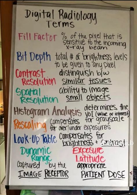 Radiology Technician Student, Xray Tech Aesthetic, X Ray Tech Student, Rad Tech Aesthetic, Radiology Student Study, Xray Positioning, Radiology Notes, Xray School, Respiratory Therapy Notes