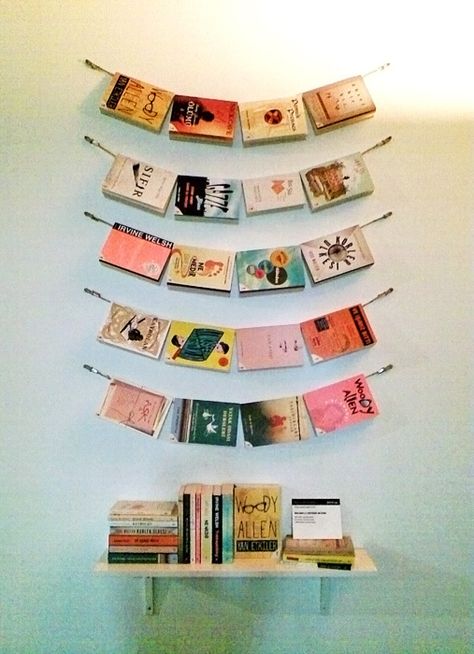 The Bed, Library Book Displays, Book Cafe, Deco Originale, Book Wall, Book Corners, Library Displays, Library Decor, Book Party