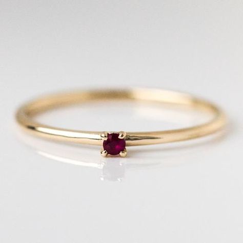 Wicca Healing, Layering Rings, Local Eclectic, Ruby Birthstone, Layered Rings, Solid Gold Band, Gold Ring Designs, Stones Jewelry, Jewelry Bridal