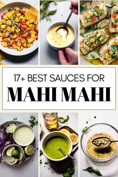 Wondering what the best sauces for mahi mahi are? I’ve got you covered with this handy guide. Whether you prefer tangy, creamy, or spicy flavors, there's a sauce out there to complement and enhance the natural taste of mahi mahi. Fall Mahi Mahi Recipes, Dinner Ideas With Mahi Mahi, Mahi Mahi Recipes Easy, Fish Dinner Recipes Mahi Mahi, Mahi Mahi Recipes Videos, Miso Mahi Mahi Recipes, Coconut Curry Mahi Mahi, Mahi Mahi Cream Sauce, Mahi Mahi And Rice Recipes