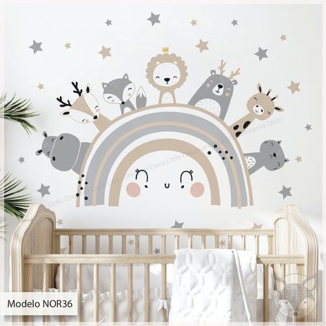 This Murales y vinilos para pared item by LittleDreamerDeco has 69 favorites from Etsy shoppers. Ships from Argentina. Listed on 21 feb 2023 Fabric Nursery, Rainbow Animals, Friendly Animals, Forest Wall Decals, Adhesive Fabric, Wall Stickers Animals, Rainbow Wall Decal, Star Wall Decals, Animal Wall Decals