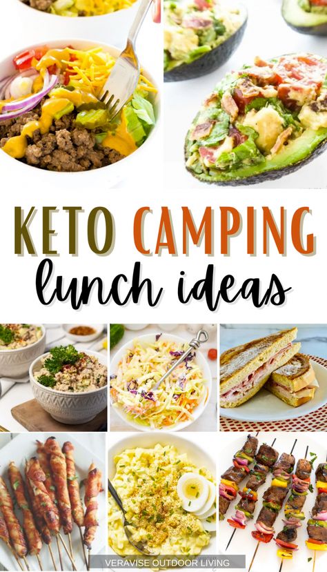 Keto Cooler Food, Keto While Camping, Low Carb Camping Snacks, Keto Picnic Ideas, Keto Picnic Recipes, Easy Keto Picnic Food Ideas, Keto Camping Meals Make Ahead, Bariatric Camping Recipes, Camping Keto Meals