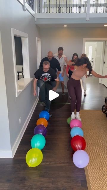 Evan Era on Instagram: "Balloon Relay Race 😂" Preschool Balloon Games, Outdoor Christmas Games For Family, Balloon Relay Games, Indoor Baseball Party Games, Adult Relay Race Games, Relay Race Games For Adults, Balloon Games For Adults, Relay Races For Kids, Baseball Party Games