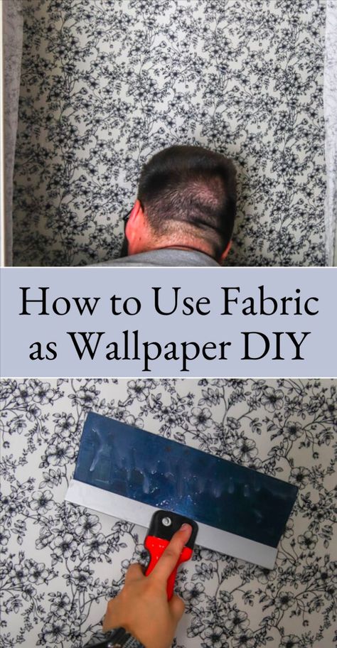 I just transformed my room with an easy faux wallpaper technique! Using fabric as wallpaper is a game-changer. I found a gorgeous fabric and applied it to my wall, making the space truly unique. If you're curious about DIY wallpaper with fabric, it's simpler than you think. I'll guide you through how to apply fabric to a wall, ensuring a stunning finish without the permanence of traditional wallpaper. Perfect for renters or anyone looking to add a personal touch to their home. Wallpaper With Fabric, Fabric As Wallpaper, Fabric Wallpaper Diy, Entryways Ideas, Diy Flooring Ideas, Wallpaper Hanging, Hang Wallpaper, Faux Wallpaper, Wallpaper Diy