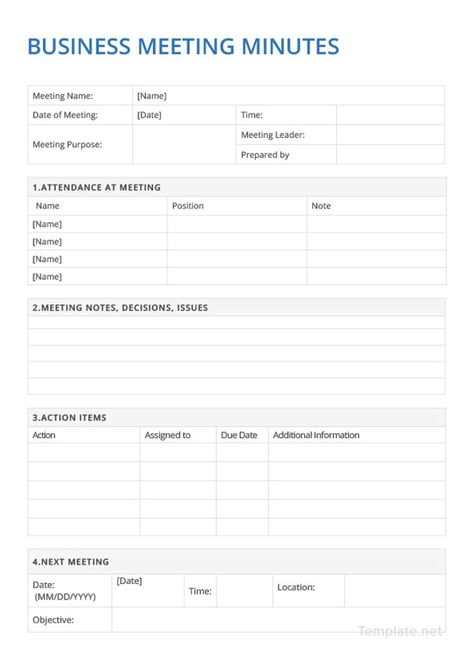 Free Sample Business Meeting Minutes Template Committee Meeting Agenda Template, Personal Assistant Planner, Minute Meeting Template, Secretary Notes Template, Meeting Template Free Printable, Meeting Planner Template, How To Write Minutes For A Meeting, Meeting Notes Printable Free, Meeting Minutes Template Free Printable