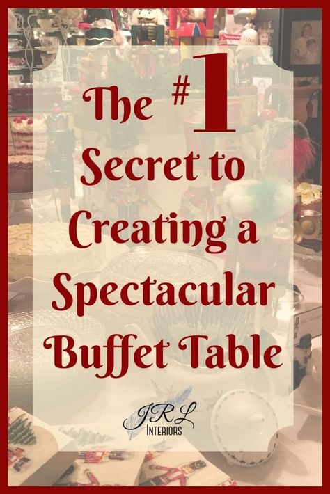 Christmas Dinner Buffet, Decorating A Buffet, Thanksgiving Buffet Table, Christmas Party Buffet, Buffet Tablescapes, Christmas Buffet Table, Buffet Table Settings, Wedding Buffet Table, Party Buffet Table