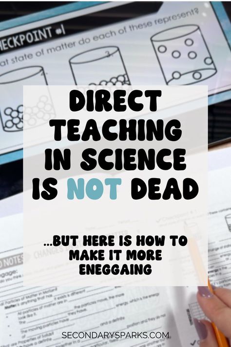 Sometimes, direct instruction in science is exactly what you need to do in order to get students to understand certain concepts. In Earth Space, Life science and physical science classes, middle school students need to learn difficult science standards that can be taught explicitly. You can transform your direct teaching style to get students more engaged in the learning process. Learn about how you can direct instruction in science to boost engagement. Amplify Science Middle School, Middle School Science Lab, October Science, High School Earth Science, Science Basics, Physical Science Middle School, Earth Science Teacher, Life Science Middle School, Secret Lab