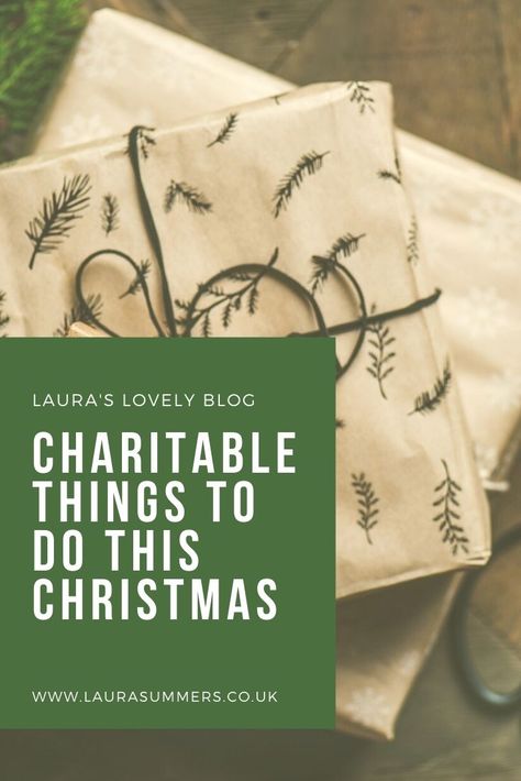 Charitable Things To Do This Christmas. Ideas of things you can do for charity this Christmas Christmas Charity, Christmas Charity Ideas, Angel Tree Ideas Charity, Christmas Donation Ideas, Charity Party, Charity Work Ideas, Charity Christmas Cards, Charity Gifts, Christmas Campaign