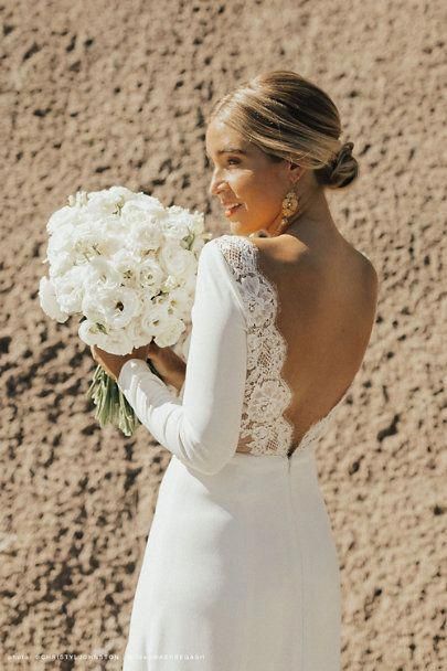 Boho Wedding Dress With Sleeves, Sheath Wedding Gown, Anthropologie Wedding, Sleeve Wedding Dress, A Wedding Dress, Long Sleeve Wedding, Fall Wedding Dresses, Long Wedding Dresses, Wedding Dresses Romantic