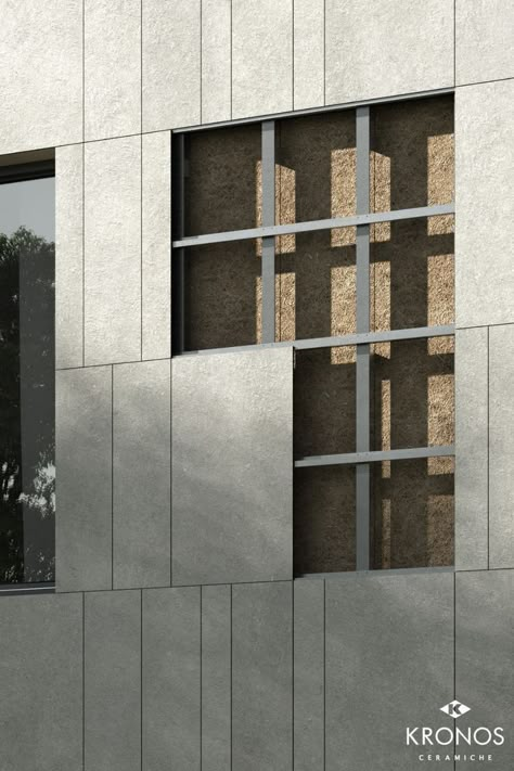 Cement Board Facade, Ventilated Facade Detail, Panel Facade Architecture, Stone Facade Texture, Concrete Panel Facade, Concrete Facade Architecture, Stone Panels Exterior, Facade Tiles, Tile Facade