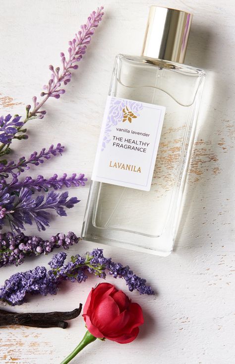 Vanilla Lavender Perfume, Natural Perfume Brands, Food Marketing, Vanilla Lavender, Lavender Perfume, Scent Bars, Perfumes For Women, Lavender Fragrance, Recycled Glass Bottles