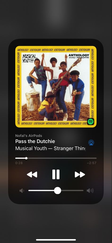 a screenshot of pass the dutchie by musical youth playing on spotify Pass The Dutchie Stranger Things, Pass The Dutchie, Summer Aesthetics, Lyrics Of English Songs, Always Sunny, My Playlist, Boracay, Coastal Chic, Coconut Girl