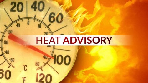 Heat Advisory from 11 a.m. Thursday until 9 p.m. Thursday   for this part of Ohio. High temperatures and high heat will produce heat index values up to 103 Heat Abnormal, Heat Map Photography, Heat Index Infographic, Specific Heat Capacity Physics, Heat Index, Heat Exhaustion, Island Wallpaper, Health Administration, The Heat