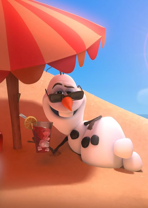 Beat those winter blues and click the image to watch Olaf's entire "Summer Song" from #Frozen! Olaf Pictures, Frozen Clips, Olaf Funny, Olaf Quotes, Olaf Summer, Disney Sidekicks, Olaf Snowman, Disney Olaf, Im Fabulous