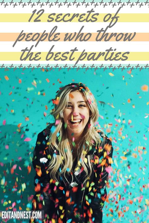 You know those parties that seem to be effortless fun where everyone has a good time? This post shows you how to host them. Whether you’re planning a dinner party, a wine tasting, a baby or bridal shower, this post is packed with tips for hosting a brilliant party that guests rave about. There are tips for parties on a budget, checklists and shopping tips. Make your holiday party, tea party, new year’s eve, or even vision board party the one that guests don’t want to leave! Unique Party Ideas, Life Hacks Every Girl Should Know, Board Party, Vision Board Party, Party New Year, Party Checklist, Nye Party, Free Event, Throw A Party