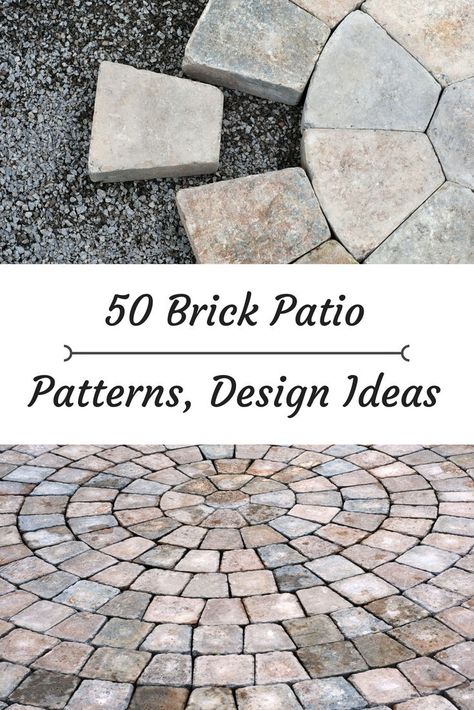 Circular Cobblestone Patio, Half Moon Paver Patio, Circle Patio Design, Round Paved Area, Diy Circle Patio, Brick Paver Fire Pit Patio, Patio Circle Ideas, Circle Patio Ideas Landscape Design, Small Round Patio Ideas