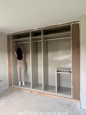 Ikea Fitted Wardrobes, Diy Fitted Wardrobes, Ikea Wardrobe Hack, Ikea Closet Hack, Pax Ikea, Ikea Pax Hack, Ikea Pax Closet, Pax Closet, Ikea Wardrobe