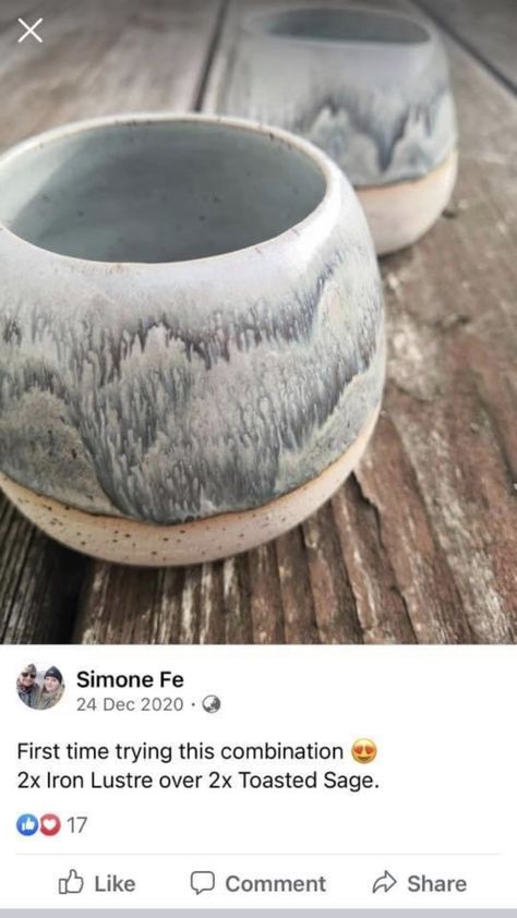 Pottery Lessons, Glaze Combinations, Amaco Glazes, Ceramic Glaze Recipes, Organic Ceramics, Keramik Design, Ceramic Glaze, Slab Pottery, Glaze Ceramics