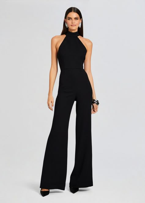 Jumpsuit Elegant Prom, Prom Jumpsuit Classy, Elegant Jumpsuit Classy, Black Tie Attire, Womens Black Jumpsuit, Classy Jumpsuit, Define Your Style, Jumpsuit Outfits, Classy Suits