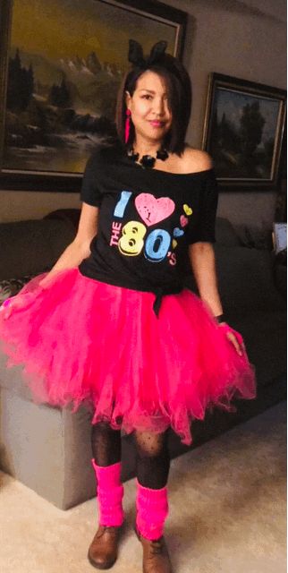 Outfit For 80's Party, 80 Dress Up Ideas 80s Party, Throwback Thursday Outfits, 80s Theme Party Outfits, Spirit Day Ideas, 80s Party Costumes, Decades Costumes, 80’s Outfits, Thursday Outfit