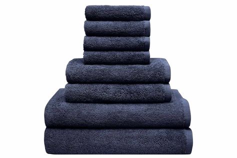 Blue Bath Towels, Blue Bath, Cotton Beach Towel, Shower Towel, Guest Towel, Spa Products, Face Mug, Towel Collection, Face Cloth