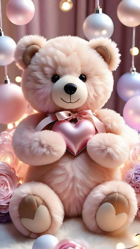 Baby Pink Wallpaper Iphone, Steiff Bears, Cute Wallpapers For Android, Unique Iphone Wallpaper, Animation Wallpaper, Teddy Bear Images, Teddy Bear Wallpaper, Jelly Wallpaper, Iphone Wallpaper Classy