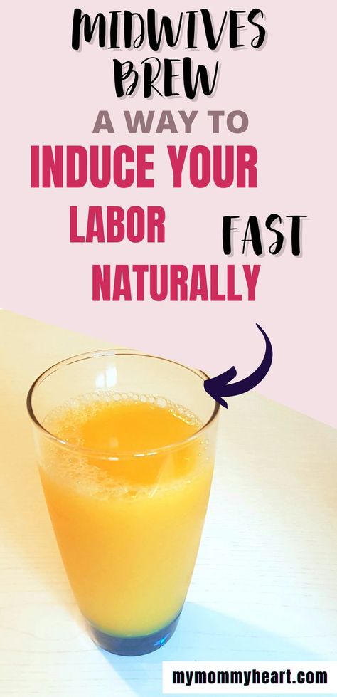 Naturally induce your labor at home with this recipe. Are you shortly before, on, or after your due date and your baby is still in your tummy? Your midwife may now advise you to use the Midwives' brew to get labor started faster. Find out all about this form of natural labor induction and how it works in your body here. get labor started start labor go into labor faster going into labor labor hacks #inducelabor #naturalbirth #laborathome #startlabor #gointolaborfaster #pregnancy castoroil #birth Castor Oil Smoothie Labor, Things To Help Induce Labor, Ways To Help Induce Labor, Recipes To Induce Labor, Castor Oil Smoothie For Labor, How To Get Labor Started Naturally, Labour Inducing Food, Spells To Induce Labor, Help Induce Labor Natural