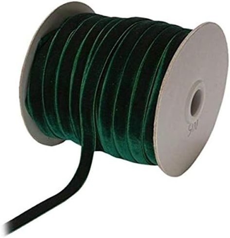 20 Yard/Roll 3/8 Inch Velvet Ribbon Single Face Spool for Wedding Christmas Wrapping DIY Crafts Decoration : Amazon.ca: Home Christmas Wrapping Diy, Green Velvet Ribbon, Emerald Green Velvet, Glitter Crafts, Pencil And Paper, Sewing Party, Green Brands, Wedding Crafts, Green Ribbon