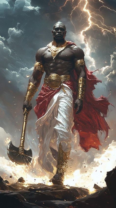 Black Greek Gods, Nephalem Character Design, African Fantasy Aesthetic, African Sci Fi, Black God Art, African Warrior Art, Black Concept Art, African Fantasy Art, Afro Surrealism