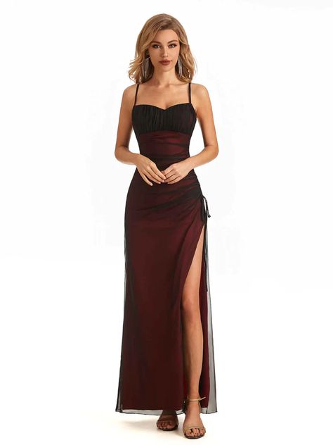 Dark Red Dresses Long, 90s Grunge Homecoming Dress, Cabernet Prom Dress, Dark Red Lace Prom Dress, Great Gatsby Prom Theme Dresses, Wine Red Prom Dress Formal, Black Cherry Prom Dress, Dark Red And Black Prom Dress, Prom Dress Maroon