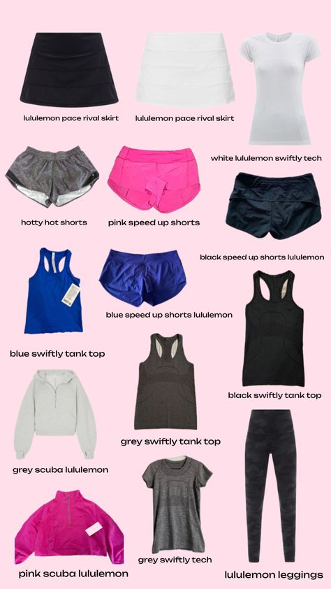 Lululemon Wishlist, Lululemon Aesthetic, Lulu Outfits, Lululemon Outfits, Preppy Summer Outfits, Kawaii Fashion Outfits, Preppy Summer, Bingo Games, Birthday Wishlist