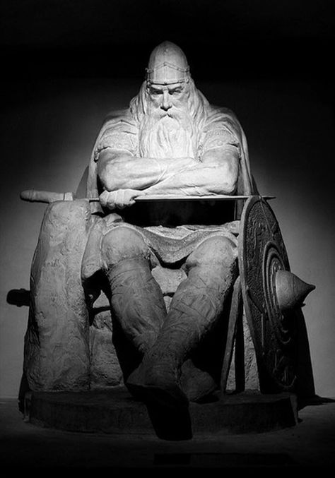 . Holger Danske, also known as Ogier the Dane, was a legendary Danish warrior and knight in Charlemagne’s army. The statue is made by H.P. Pedersen-Dans, and is found in the cellar (kasematterne) of Kronborg Castle, Denmark. Here he sleeps until Denmark is in danger and needs his help. Kronborg Castle, Denmark House, Mermaid Statues, Scandinavian Countries, Beautiful Castles, Aarhus, Copenhagen Denmark, Beautiful Country, Sculptures & Statues